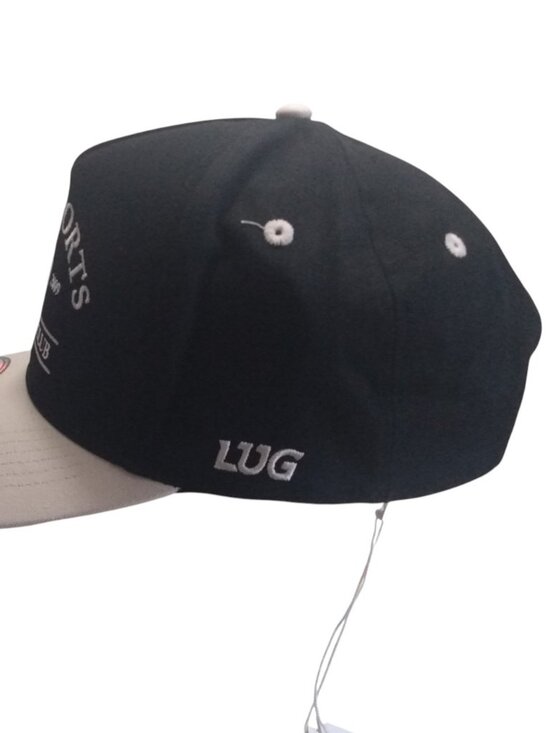 LUG Sports (Est. 2009) Athletic Club- Black Trucker Snapback Hat -One Size-NIP - Picture 5 of 11